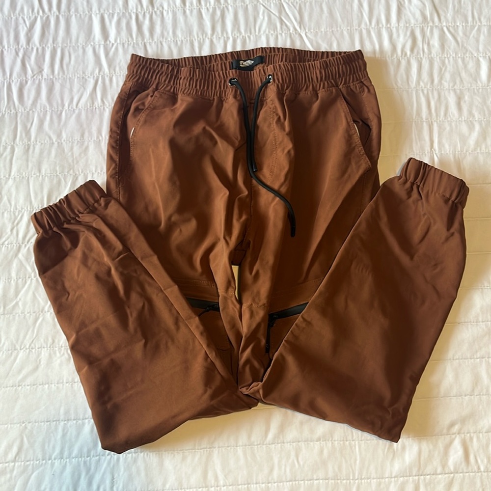 Brown Cargo Pant Joggers